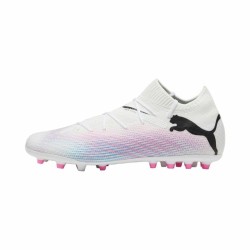 Chaussures de Football Multi-crampons pour Adultes Puma Future 7 Pro MG Blanc Noir