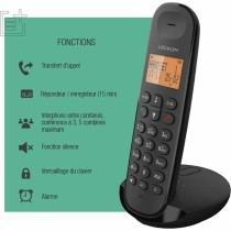 Téléphone fixe Logicom DECT ILOA 155T SOLO Noir