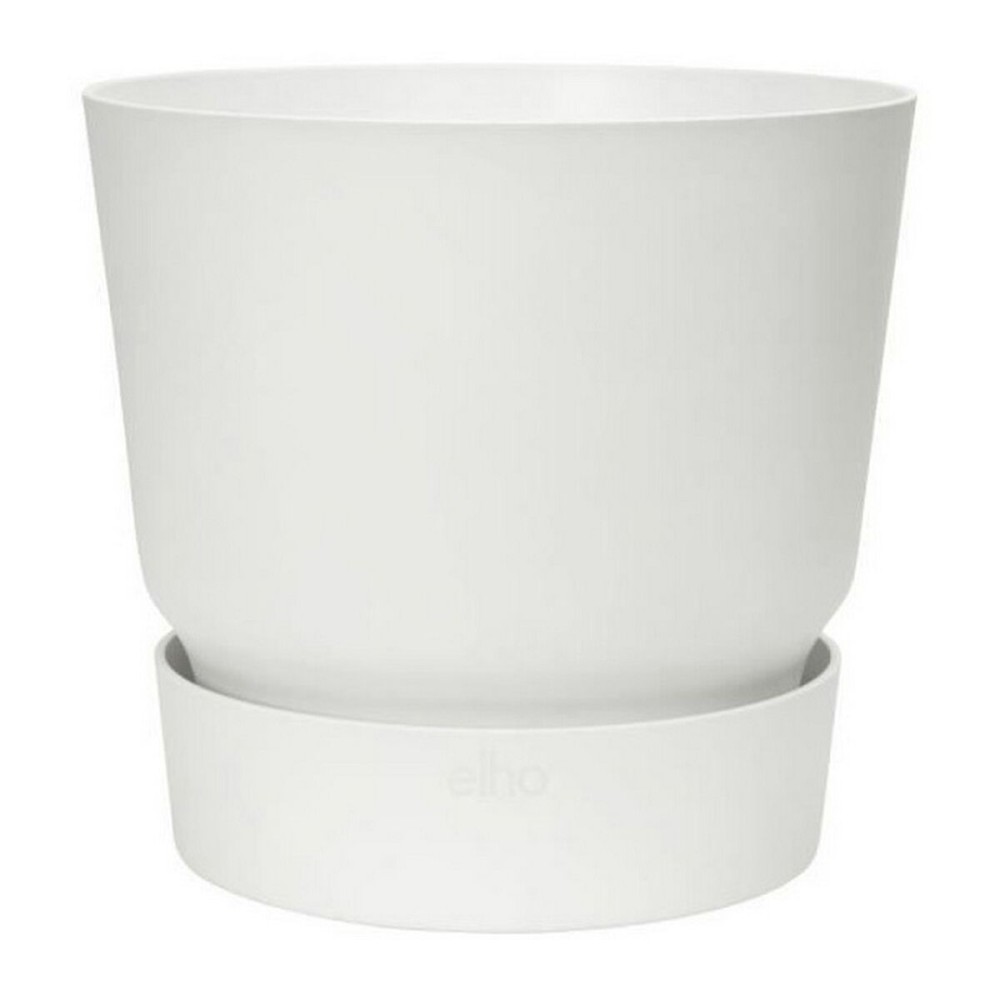 Pot Elho Greenville Ronde Blanc Plastique (Ø 29,5 x 27,8 cm)