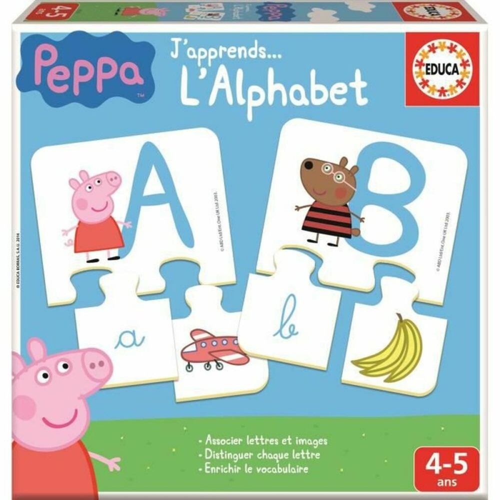 Jouet Educatif Educa PEPPA PIG Abc (FR) Multicouleur (1 Pièce)