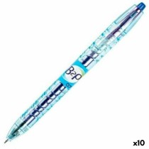 Gel-Stift Pilot B2P 07 Einziehbar Blau 0,4 mm (10 Stück)