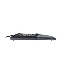 Keyboard Cherry KC 4500 ERGO Black Spanish Qwerty