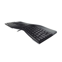 Keyboard Cherry KC 4500 ERGO Black Spanish Qwerty