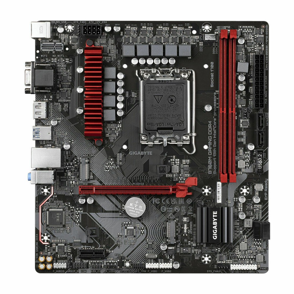 Carte Mère Gigabyte B760M GAMING DDR4 Intel LGA 1700