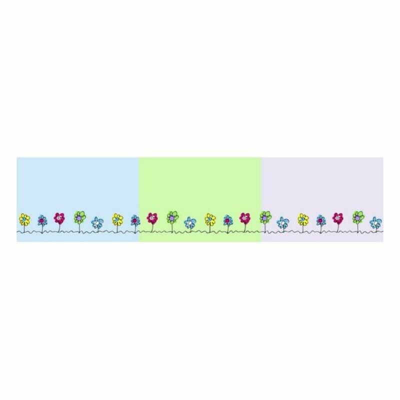 Protection du berceau Cool Kids Patch Garden (60 x 60 x 60 + 40 cm)