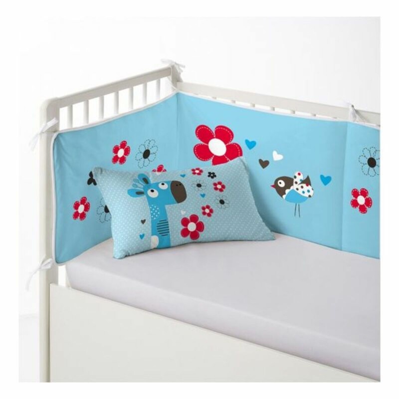 Cot protector Cool Kids Hugo (60 x 60 x 60 + 40 cm)