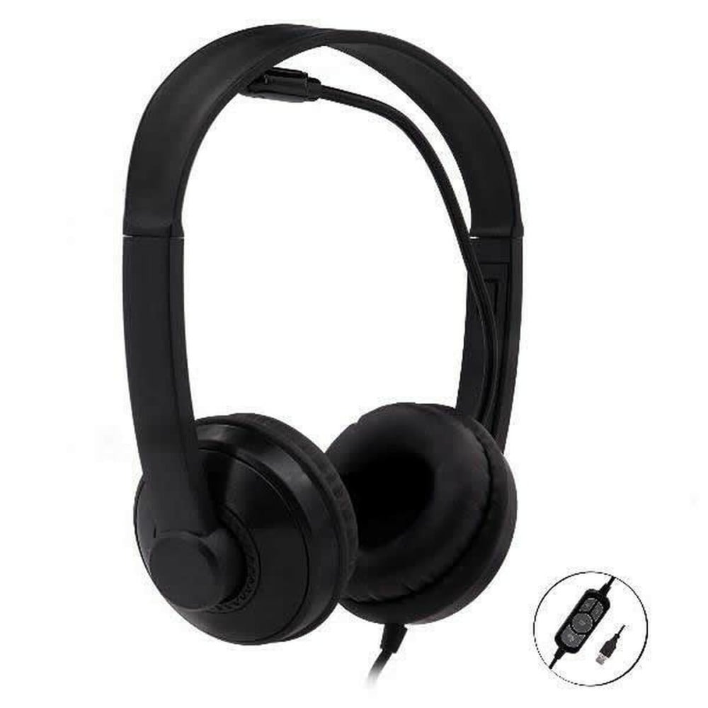 Headphones with Microphone Nilox NXAU0000001 Black Grey