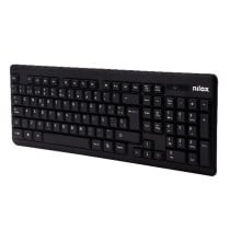 Tastatur mit Drahtloser Maus Nilox NXKMWE0001 Qwerty Spanisch