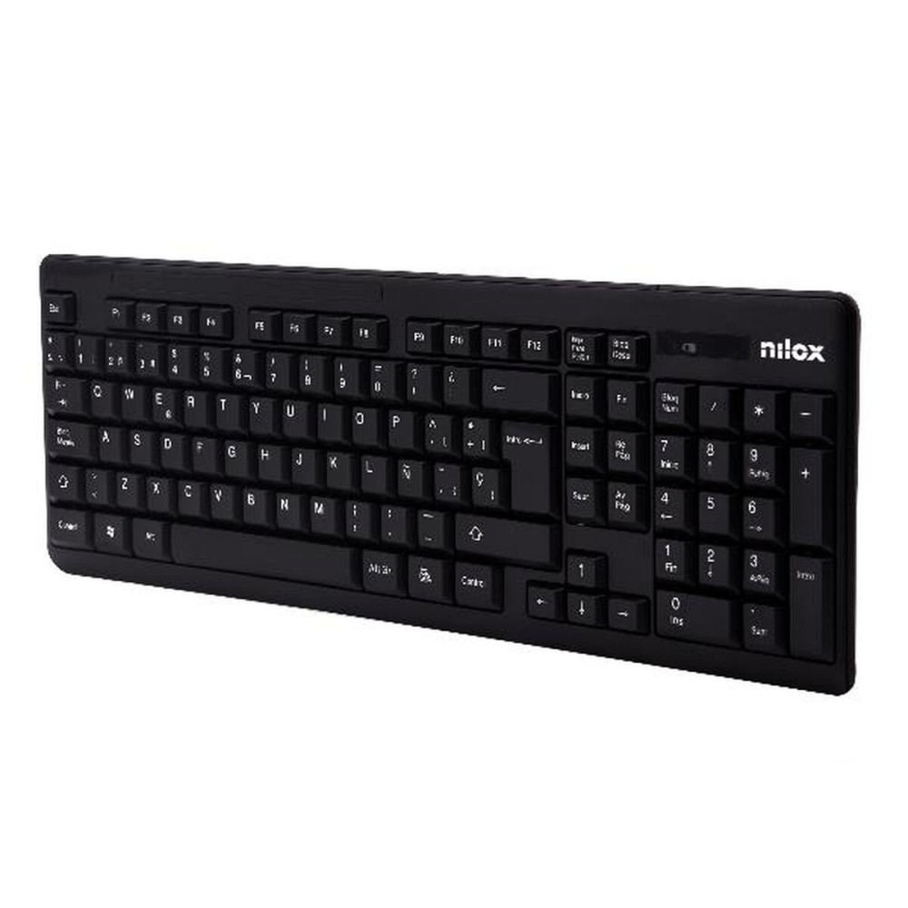 Clavier et souris sans fil Nilox NXKMWE0001 Espagnol Qwerty