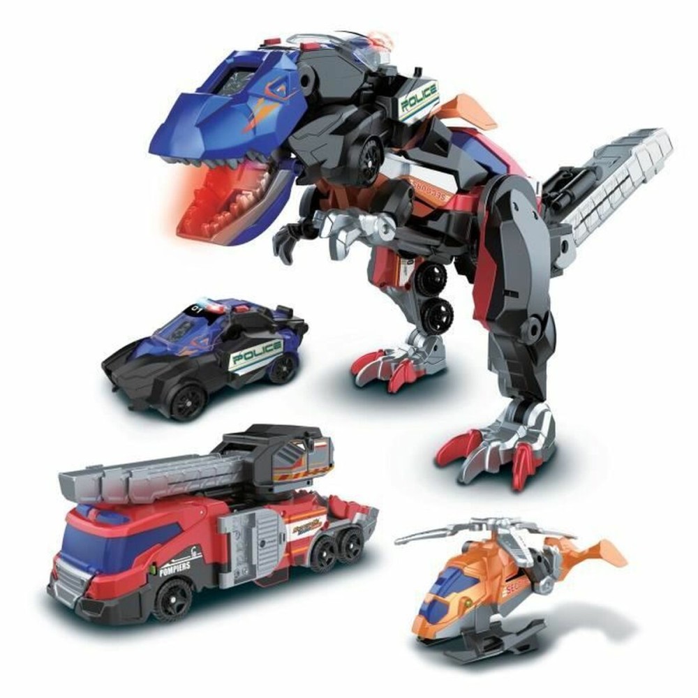 Super Robot Transformable Vtech Switch & Go Dinos Combo: Dinosaure