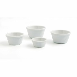 Bowl Quid Professional Melamina Ramekin White Plastic 7 x 7 x 3,5 cm