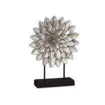 Figurine Décorative Mandala Argenté 29 x 39 x 10 cm (4 Unités)