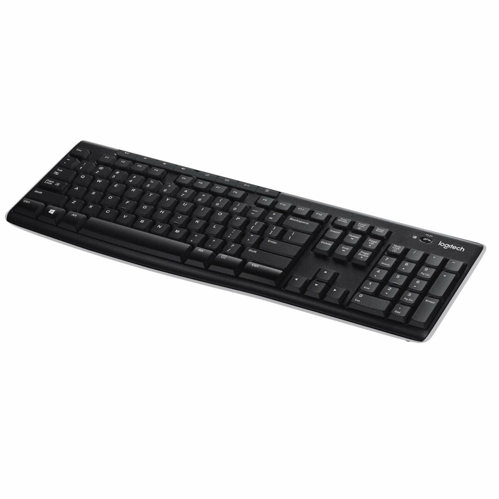 Clavier sans fil Logitech K270 Noir Espagnol Qwerty 2.4 GHz