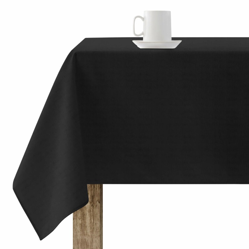 Fleckenabweisende geharzte Tischdecke Belum Rodas 319 Schwarz 250 x 150 cm