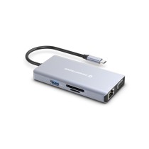 Hub USB Conceptronic 110519307101 Gris Multicouleur 100 W