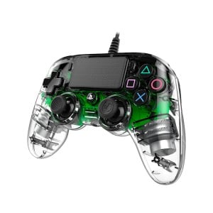 Commande Gaming Sans Fil Nacon PS4OFCPADCLGREEN Vert Transparent PlayStation 4