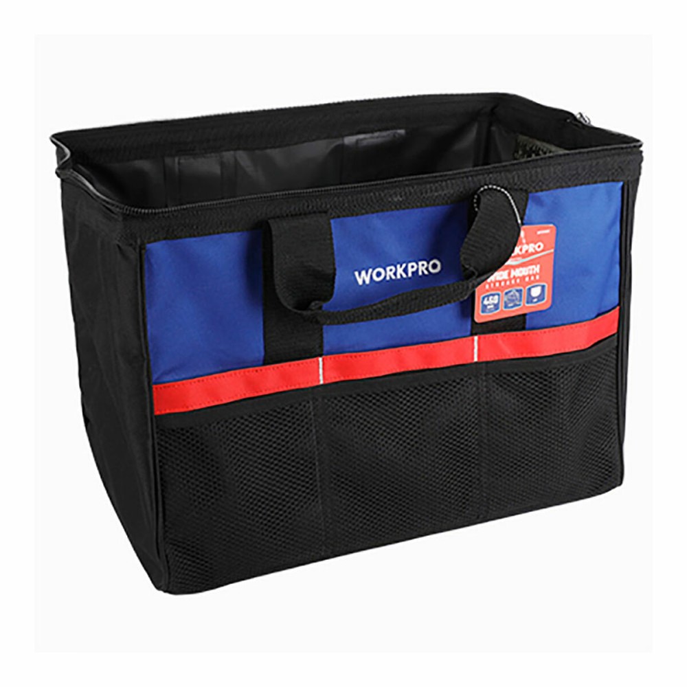 Werkzeugtasche Workpro 32 x 21 x 23 cm Reißverschluss