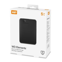 Disque Dur Externe Western Digital Elements Portable Noir 5 TB