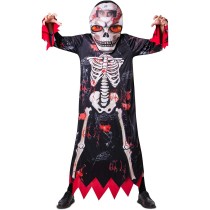 Costume for Adults My Other Me Skeleton Black Wide head M/L