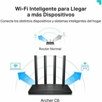 Router TP-Link ARCHER C6 300 Mbit/s Schwarz