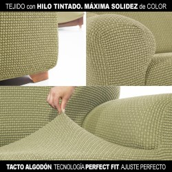 Bezug für kurze Armlehnen-Chaiselongue links Sofaskins NIAGARA 210 - 340 cm