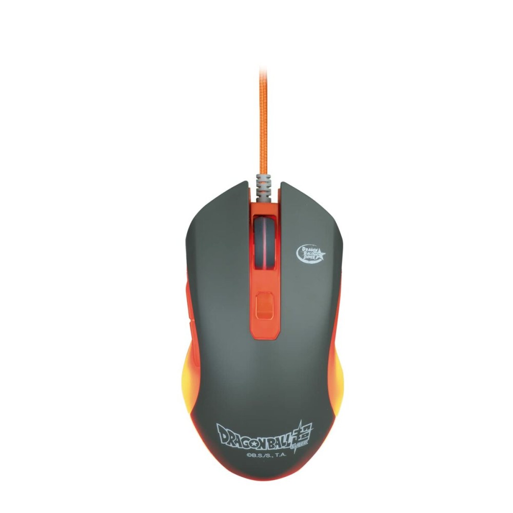 clavier et souris FR-TEC Dragon Ball Espagnol Qwerty Orange