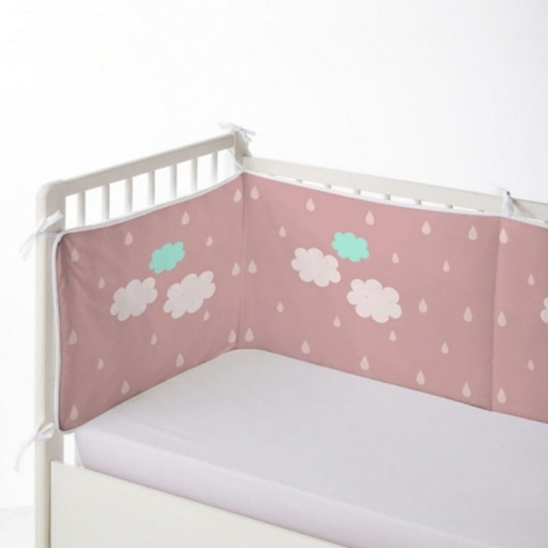 Cot protector Haciendo el Indio Rabbit and Cloud (60 x 60 x 60 + 40 cm)