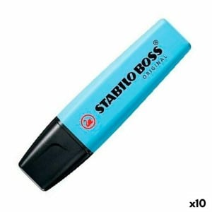 Highlighter Stabilo Sky blue (10 Units)