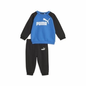 Damen-Trainingsanzug Puma Minicats Ess Raglan Schwarz