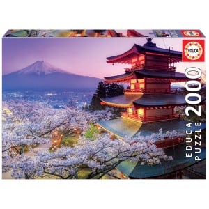 Puzzle Educa Mount Fuji Japan 16775 2000 Pièces