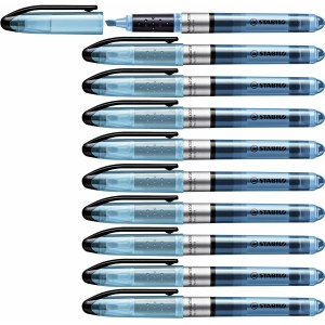 Marqueur fluorescent Stabilo Navigator Bleu 10 Pièces (1 Unités)