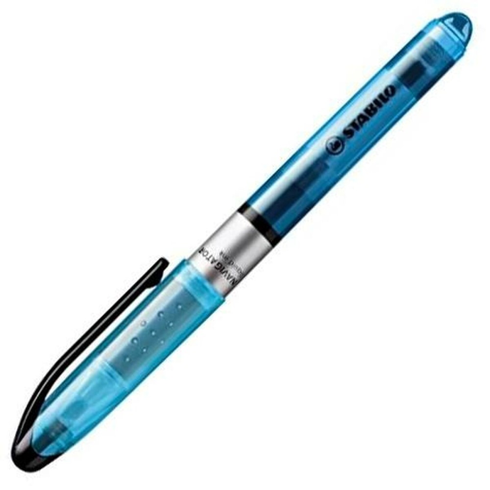 Textmarker Stabilo Navigator Blau 10 Stücke (1 Stück)