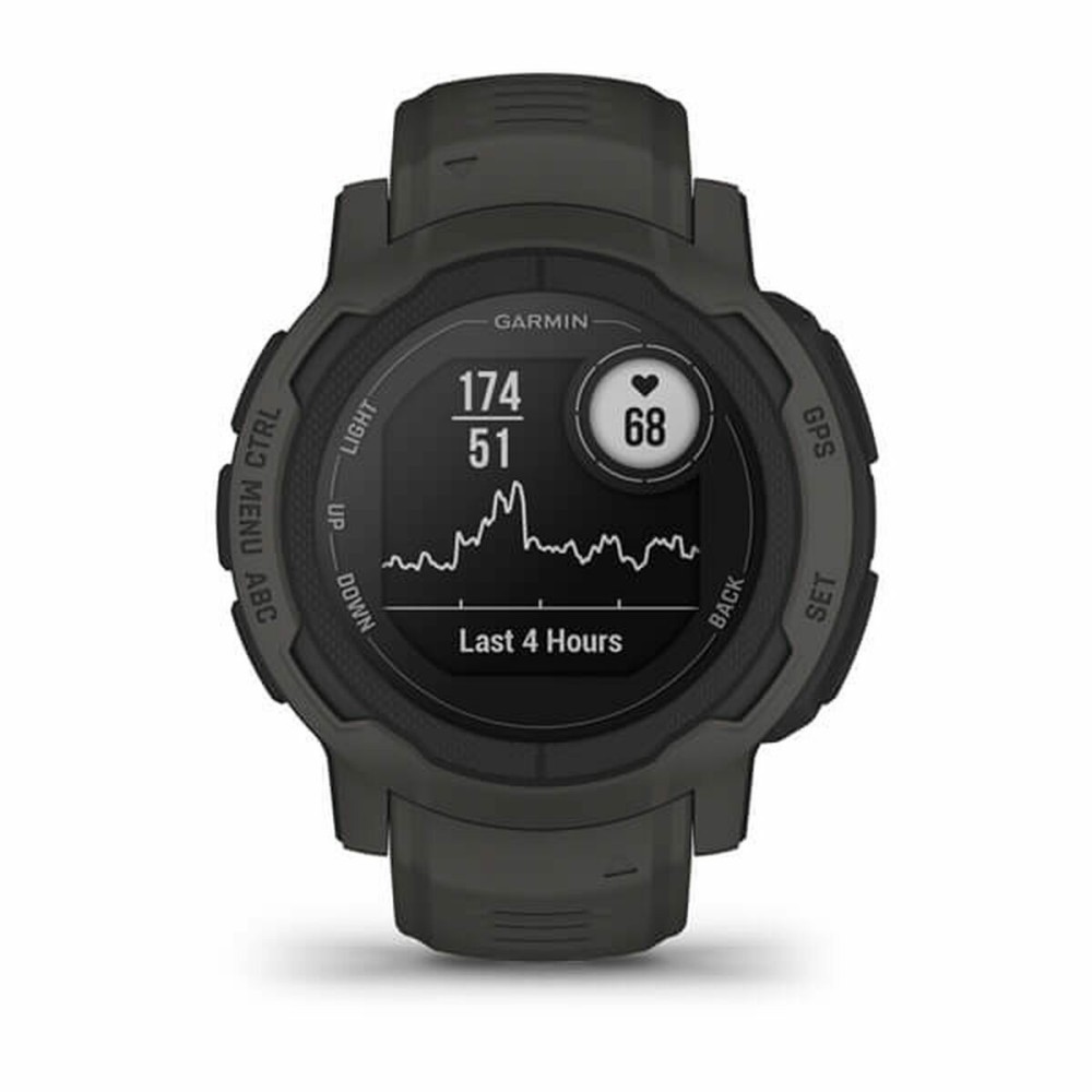 Smartwatch GARMIN Instinct 2 45 mm 0,9" Schwarz Graphit Dunkelgrau