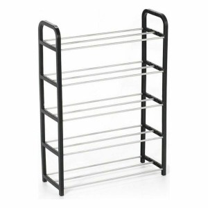 Shoe Rack Confortime 5 Shelves Black (50 x 19 x 68 cm)