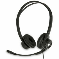 Headphones with Microphone V7 HU311-2NP Black