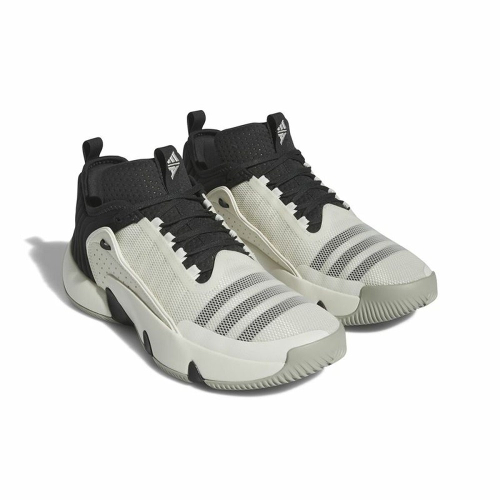 Basketballschuhe für Erwachsene Adidas Trae Unlimited Weiß Schwarz