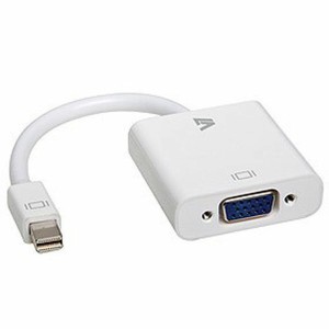 Adaptateur Mini DisplayPort vers VGA V7 CBL-MV1WHT-5N Blanc