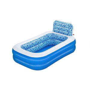 Bestway Piscine Gonflable Silicona avec Aspersoir 229x152x196 cm +6 Ans Jardin 54451