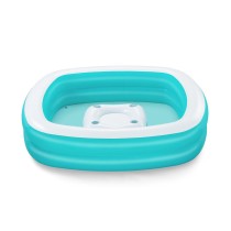 Bestway Aufblasbares Kinderbecken 2 Kammern Family Schwimmtafel 218x218x48 cm +6 Jahre