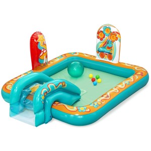 Bestway Aufblasbares Spielpool Hippie 193x152x74 cm +2 Jahre Garten 53164