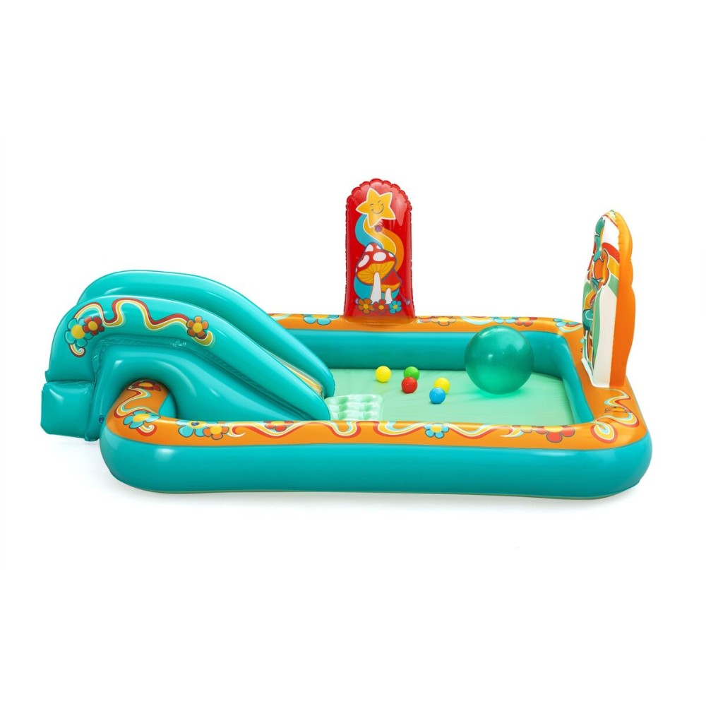 Bestway Aufblasbares Spielpool Hippie 193x152x74 cm +2 Jahre Garten 53164