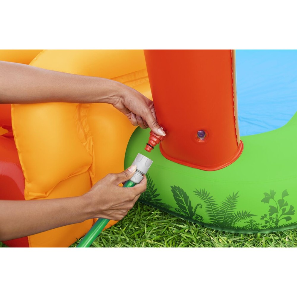Bestway Aufblasbares Dinosaurier Spielpool 241x140x137 cm +3-6 Jahre Garten 53160