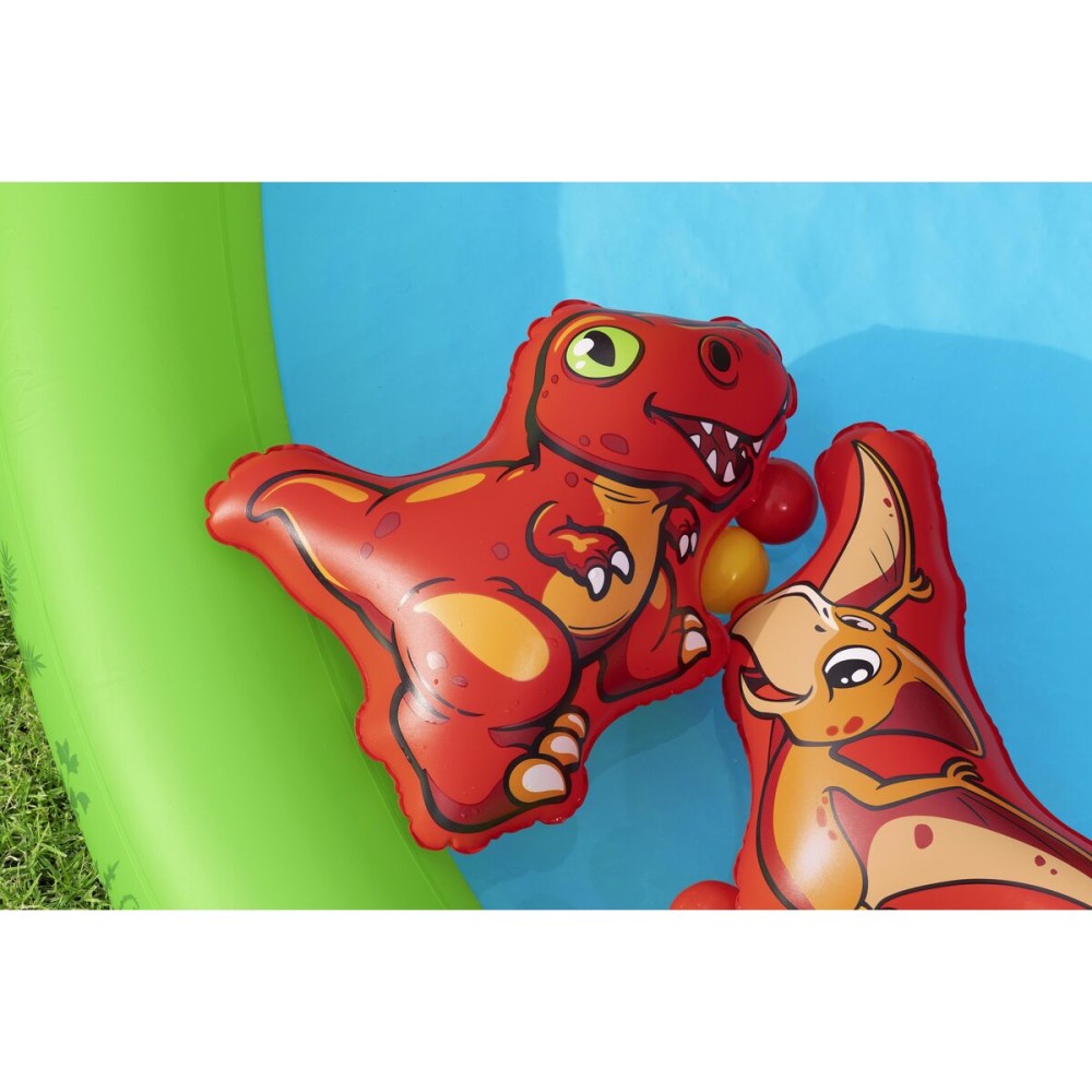 Bestway Aufblasbares Dinosaurier Spielpool 241x140x137 cm +3-6 Jahre Garten 53160