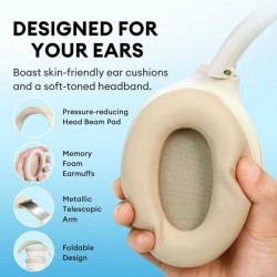 Casques Bluetooth avec Microphone Edifier WH700NB  Beige