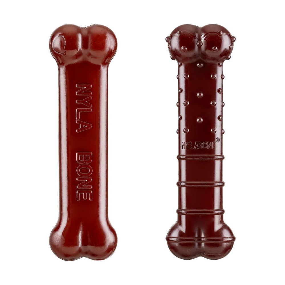 Bone Nylabone Brown Bacon XS 2 Units