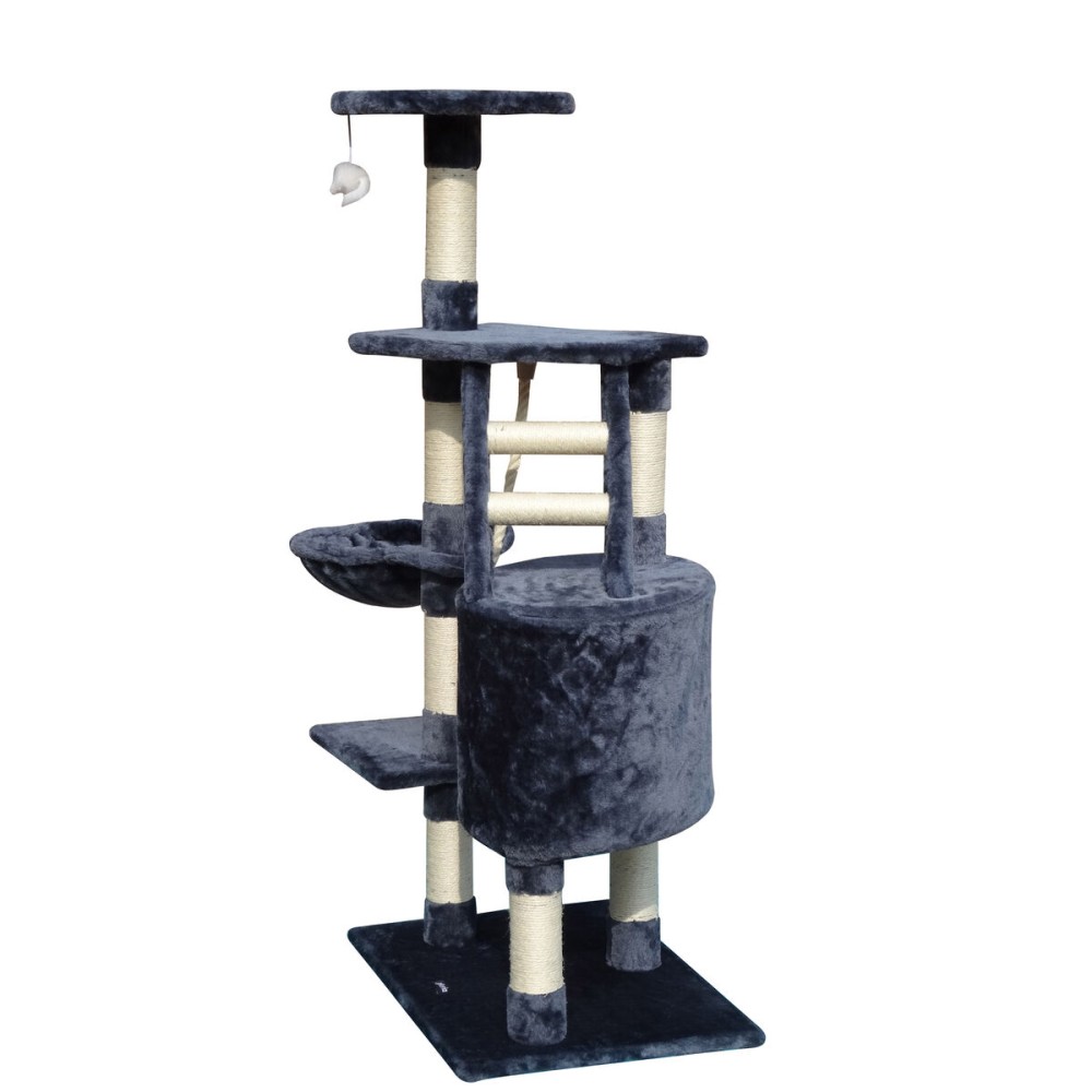 Cat scratching post Gloria Sinu Grey 7,5 cm 55 x 40 x 120 cm