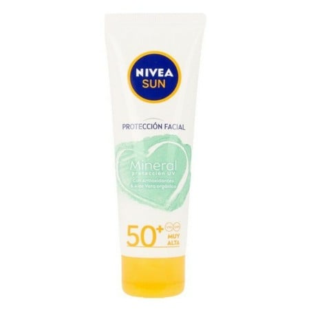 Crème solaire Sun Facial Mineral Nivea 85692 SPF 50+ 50 ml