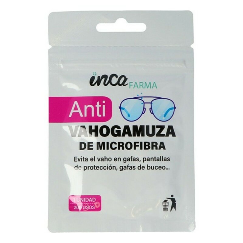 Lingettes Anti-Buée pour Lunettes Farma Inca Microfibre