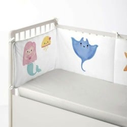 Cot protector Cool Kids Mermaid (60 x 60 x 60 + 40 cm)