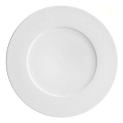 Assiette plate Globe Sahara Porcelaine Blanc (Ø 32,5 cm)